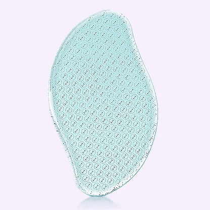 Exfolierande fotfil i glas