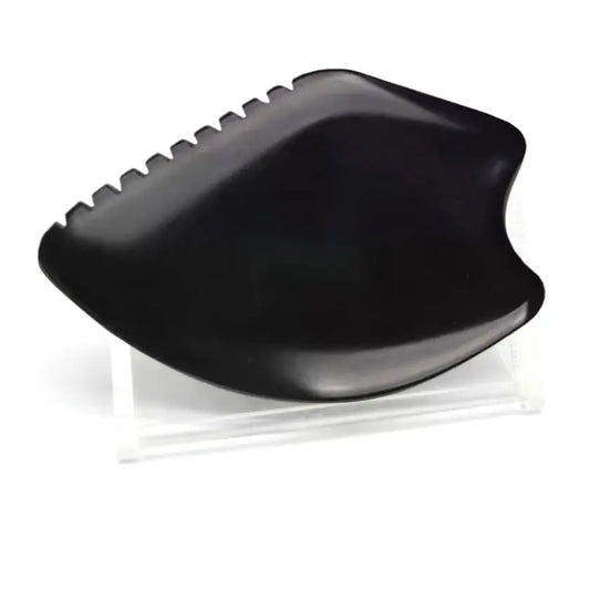Gua Sha i svart sten