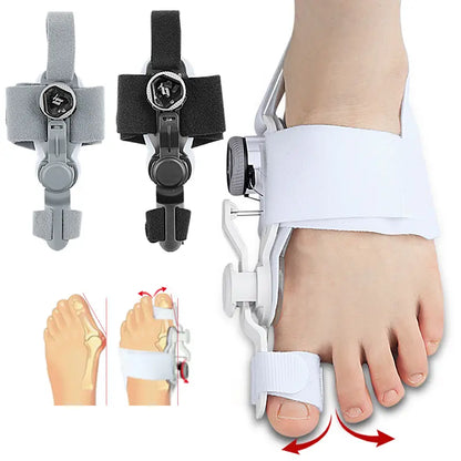 Justerbar nattspjälk för Hallux Valgus