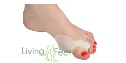 Hallux Valgus silikonskydd med tåspridare