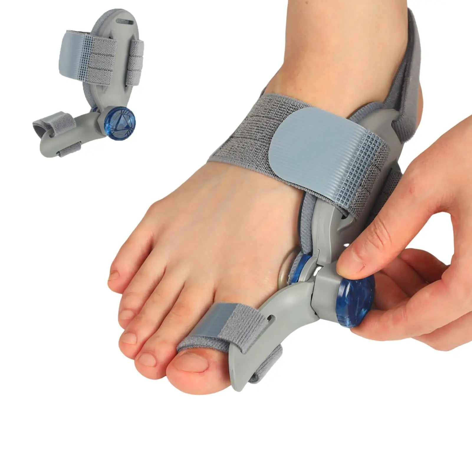 Så använder du Hallux Valgus justerbart stöd på fot