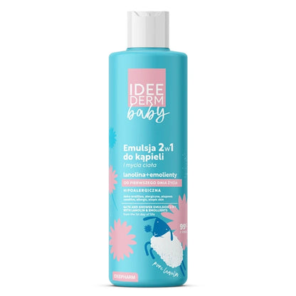 Mild Bad- & Kroppstvätt 2-i-1 för Baby