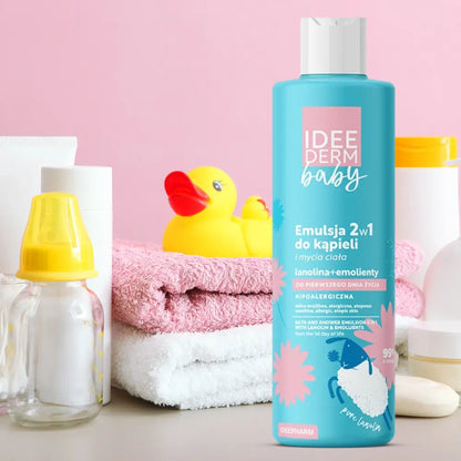 Mild Bad- & Kroppstvätt 2-i-1 för Baby