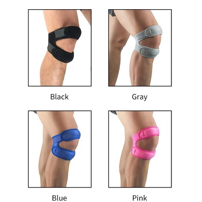 Knäskydd för löparknä i mjukt material