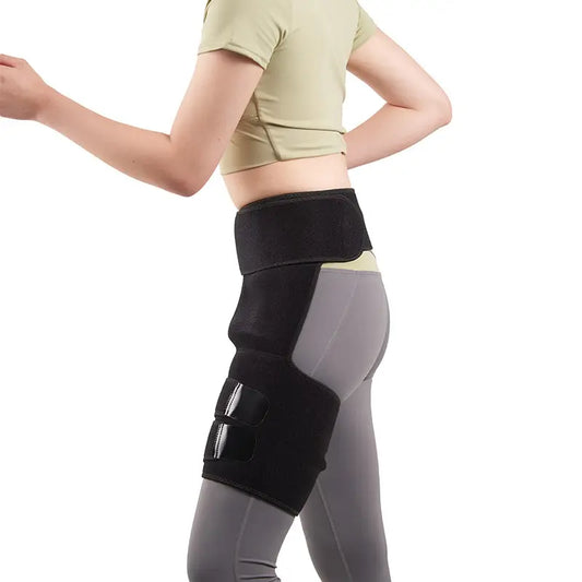Lårstöd med lätt kompression - justerbart