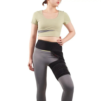 Lårstöd med lätt kompression - justerbart