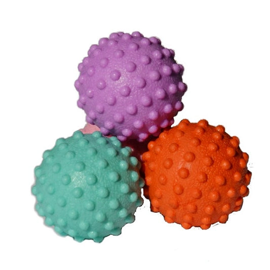 Massageboll för fotmassage med piggar