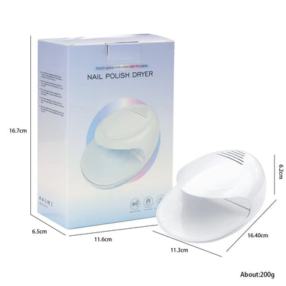 Nageltork med fläkt