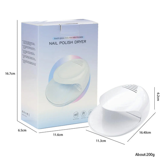 Nageltork med fläkt