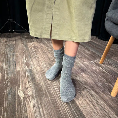 Ullstrumpor med halkskydd - Supersoft Edition
