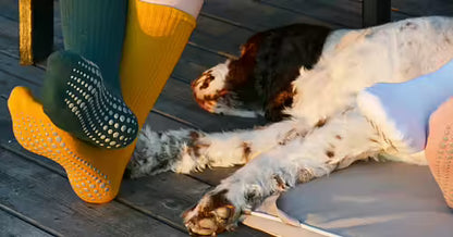 Halksockor för vuxna i bomull