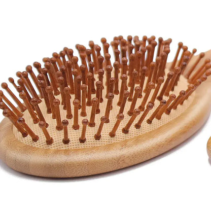 Hårborste i bambu