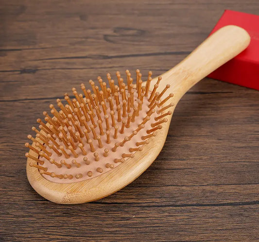 Hårborste i bambu