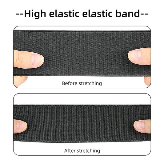 Bråckbälte med avtagbar kompressionskudde (vänster)