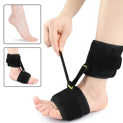 Droppfotsstöd för barn med skena