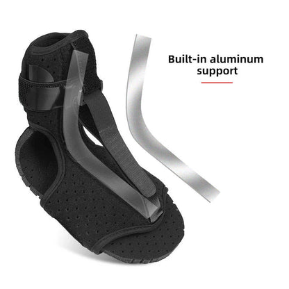 Droppfotsstöd och massageboll - set