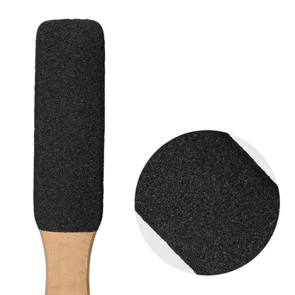 Fotfil mot förhårdnader - med träskaft