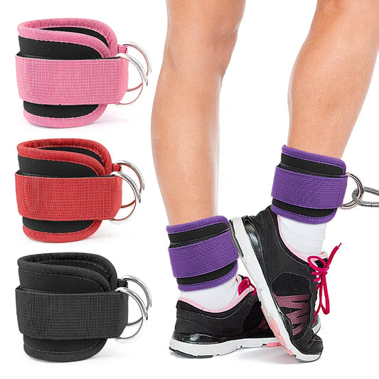 Justerbara fotledsremmar för kabelmaskin