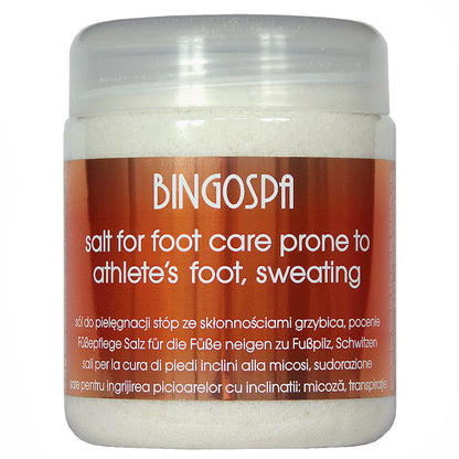 Fotsalt mot fotsvett, fot- och nagelsvamp