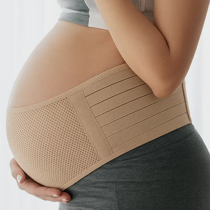 Gravidbälte med stöd för mage och rygg