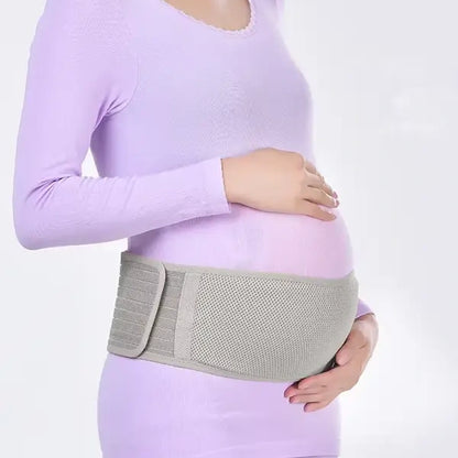 Gravidbälte med stöd för mage och rygg