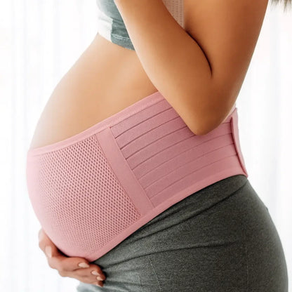 Gravidbälte med stöd för mage och rygg