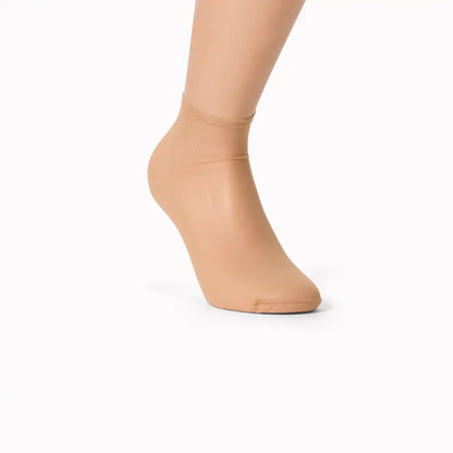 Ankelsockor nylon med anti-halk