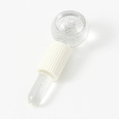 Kylande ansiktsglob i glas