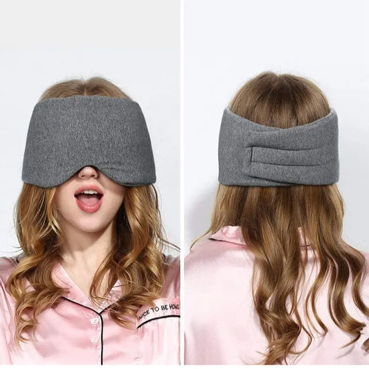 Sovmask i mjuk bomull med extra täckning