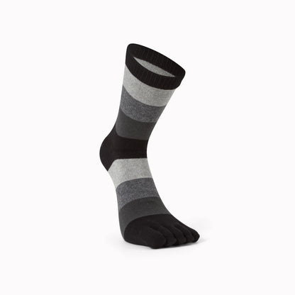 Tåstrumpor i bomull - randig