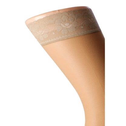 Stödstrumpor stay-up - snygg modell klass 1
