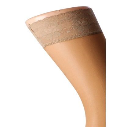 Stödstrumpor stay-up - snygg modell klass 1