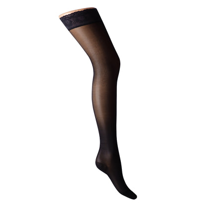 Stödstrumpor stay-up - snygg modell klass 1