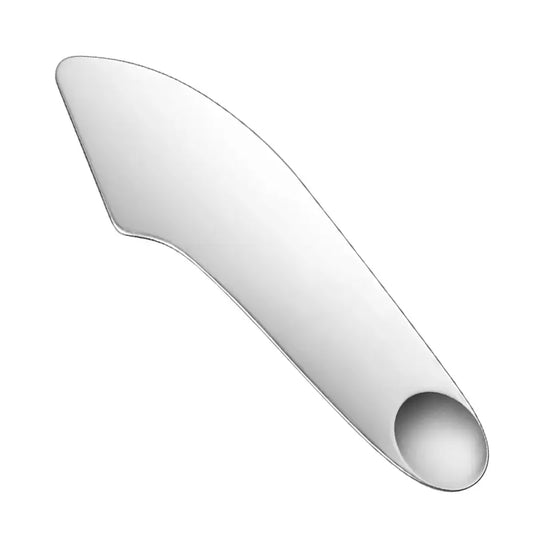 Rostfri spatel för hudvård