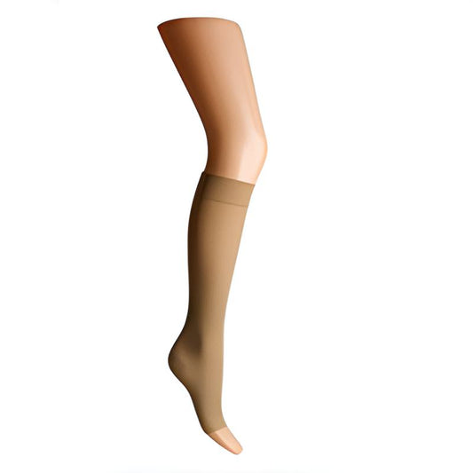 RelaxSan Strumpor knähöga 22-27mmHg, öppen tå