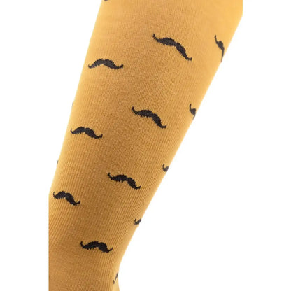 Stödstrumpor för män med snyggt mönster – Mustach