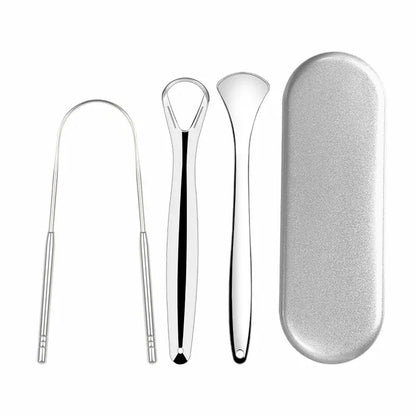 Tungskrapa metall - set 3 delar