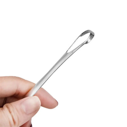 Tungskrapa rostfritt stål - set 2 delar