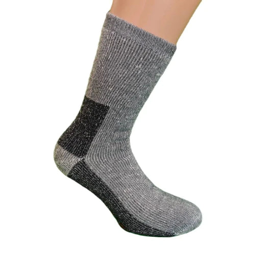 Ullstrumpor med halkskydd - Supersoft Edition