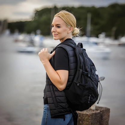 Värmande t-shirt för kvinnor i Merinoull och Dryarn