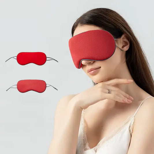 Vadderad sovmask med justerbar passform
